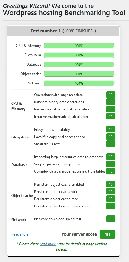 benchmark