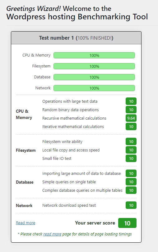 myft cloud benchmark